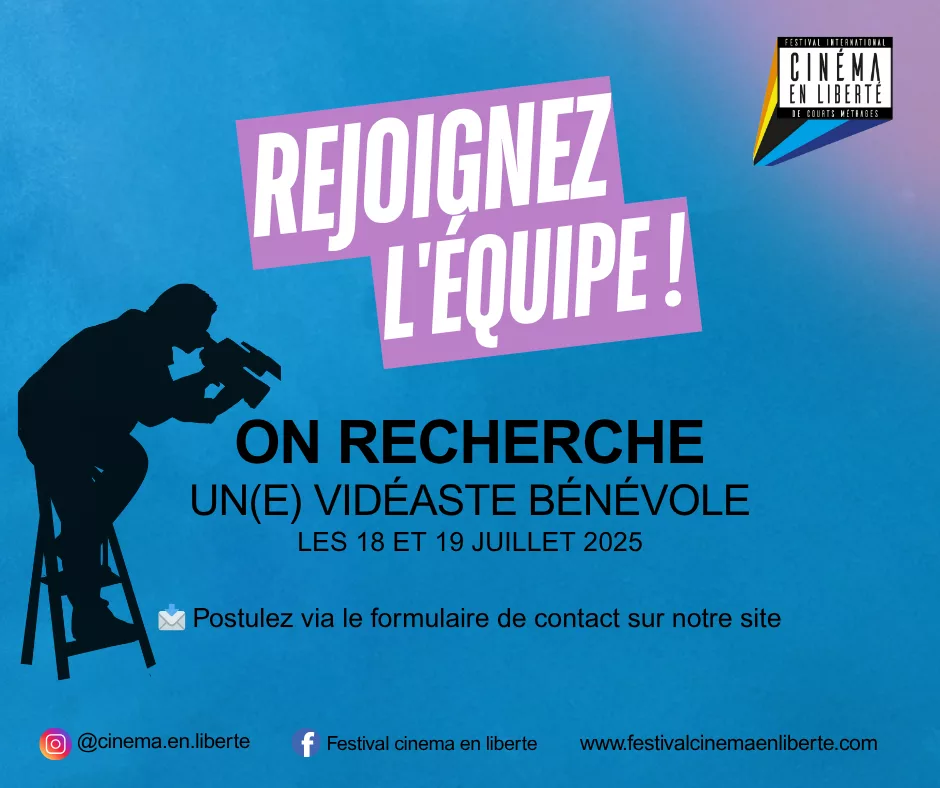 Recherche vidéaste bénévole