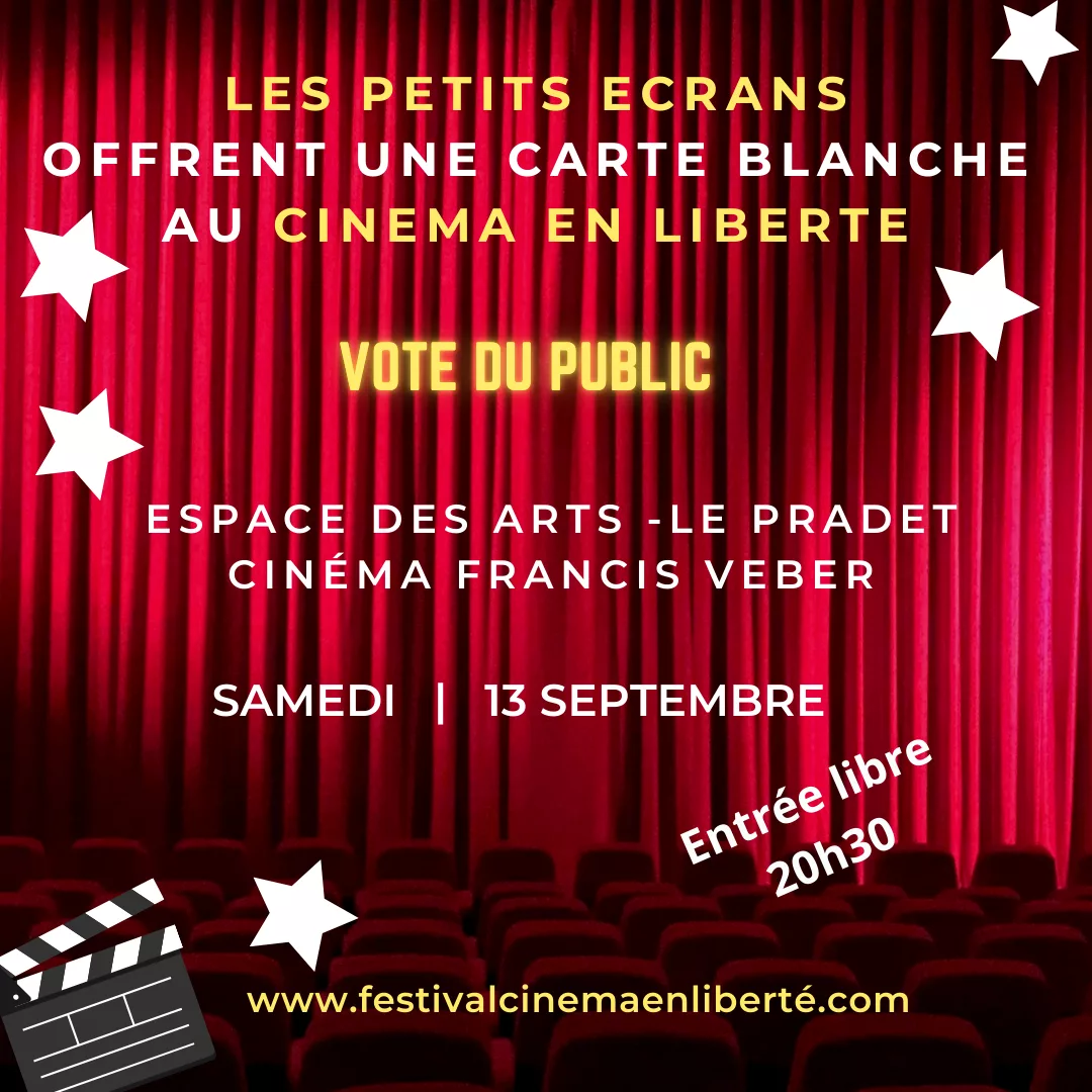 Les Petits écrans offrent une carte blanche au festival Cinéma en liberté