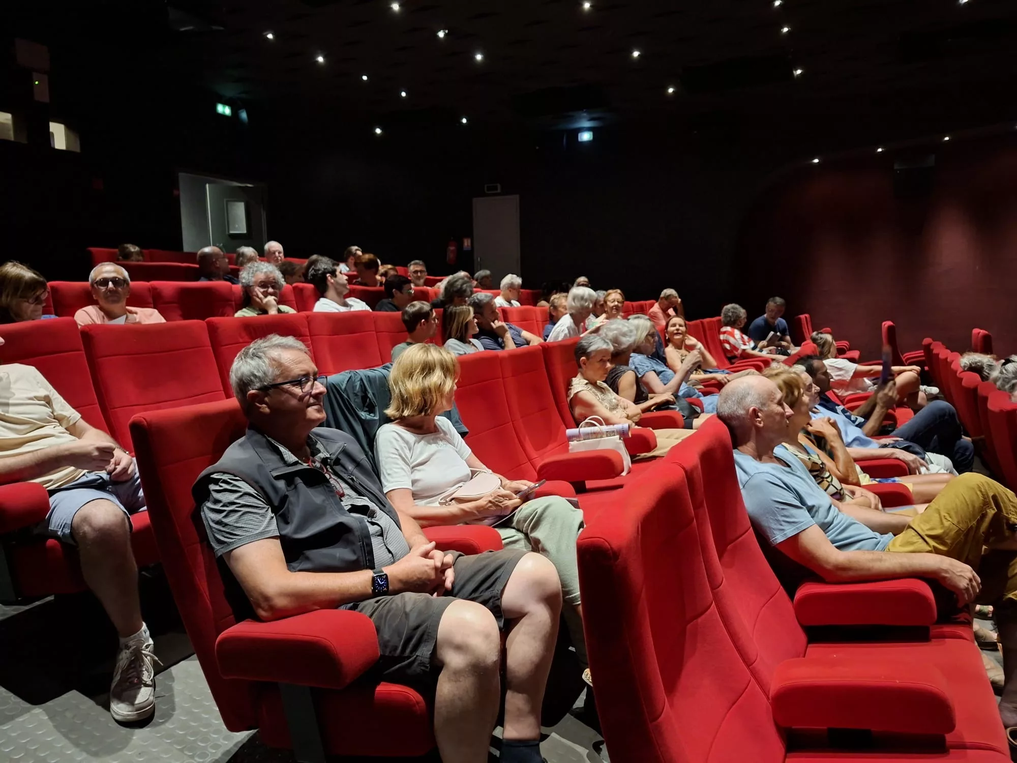 Public du Warm-Up Cinéma en Liberté