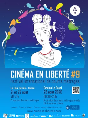 Affiche edition 2020 - Festival Cinéma en Liberté